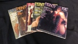 VINTAGE PENTHOUSE MAGAZINES 1974 & 1975