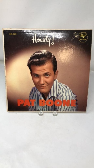 PAT BOONE HOWDY VINYL RECORD