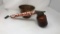 PETITE COPPER POT, NICHOLS VINTAGE SPRAYER