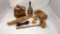 WOODCRAFTS AND GANCIA BOTTLE