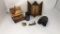 EDISON RECORD, VINTAGE COMPACT, LOG BOX, & MORE