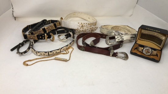 DANEMANN CHARACTER WATCH AND SOUTHWEST BELTS