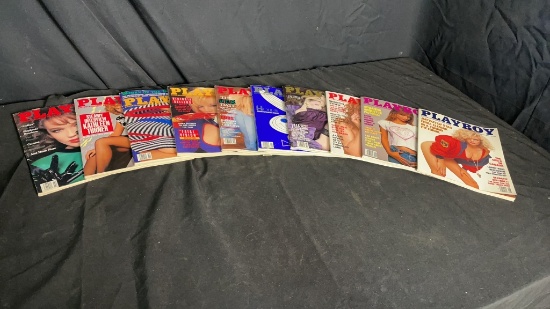 PLAYBOY MAGAZINES 1986-1990
