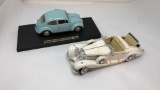 '67 SKY BUE VW BEETLE & '36 MERCEDES-BENZ ROADSTER