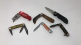 FOLDING KNIVES: SABRE HAWKBILL, BOY SCOUTS & MORE