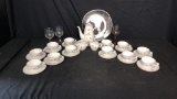 STYLE HOUSE DAWN ROSE TEA SET AND MORE