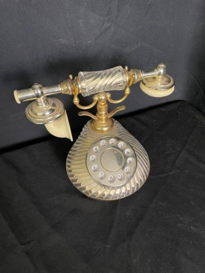 TABLETOP PUSH BUTTON ROTARY STYLE PHONE