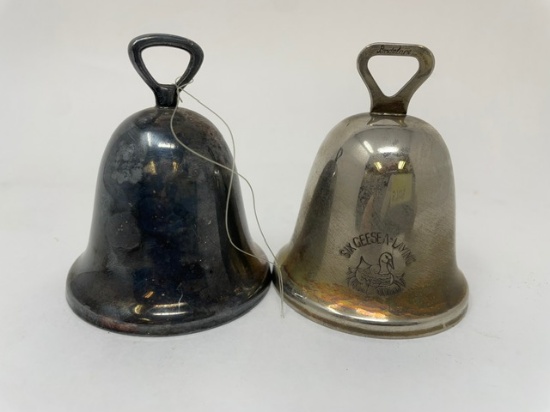 SILVERPLATE CHRISTMAS BELLS: GEESE A-LAYING & MORE