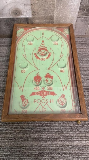 1930s DOUBLE POOSH UP TABLETOP PINBALL GAME