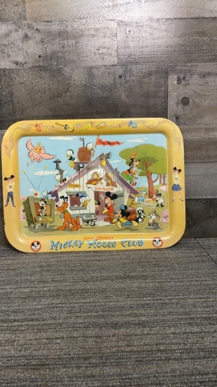 1950s WALT DISNEY MICKEY MOUSE CLUB TRAY