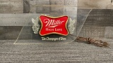 MILLER HIGH LIFE PUB LIGHT