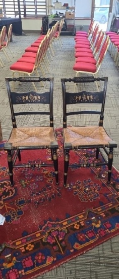 19TH CENTURY HITCHCOCK CHAIRS