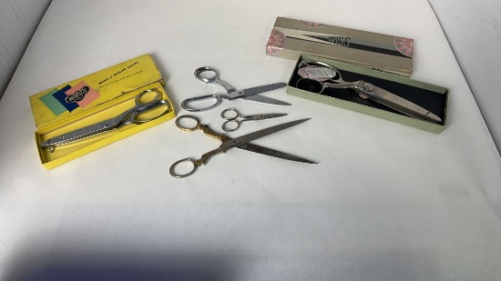WISS PINKING AND SEWING SHEAR SCISSORS