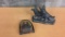 CAST IRON WOMAN TRIVET & SCOTTIE DOG DOOR STOP