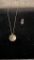 STERLING SILVER PENDANTS & NECKLACE 9G.