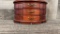 WOOD HALF MOON 3-TIER JEWELRY BOX