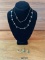 2) FETISH NECKLACE & EARRING SETS.