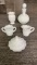 WESTMORELAND MILK GLASS MINI BUTTER DISH & MORE