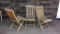 MCM TEAK WOOD FOLDING PATIO CHAIR