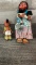 CULTURAL FOLKART DOLLS: MEXICAN PAPER MACHE & MORE