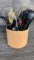 CROCK OF PAMPERED CHEF & MORE KITCHEN UTENSILS