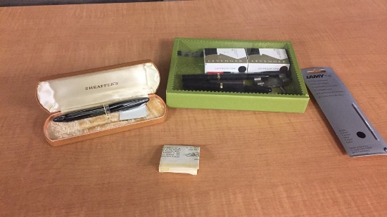 VTG FOUNTAIN PENS: SHEAFFER'S & MORE