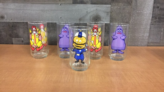1970s MCDONALDS COLLECTOR SERIES GLASSES