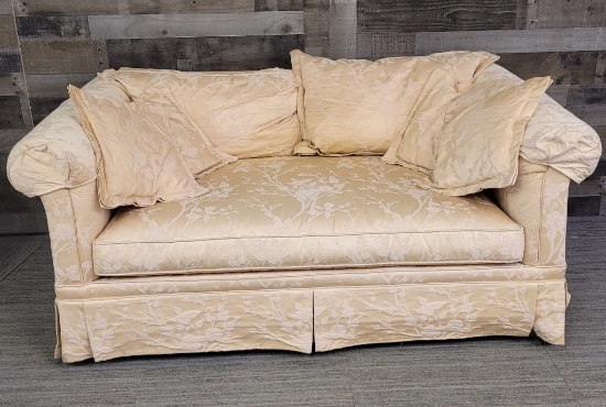 PALE PEACH  LOVESEAT
