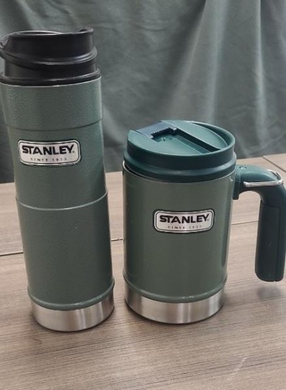 VINTAGE STANLEY TRAVEL COFFEE MUG & THERMOS