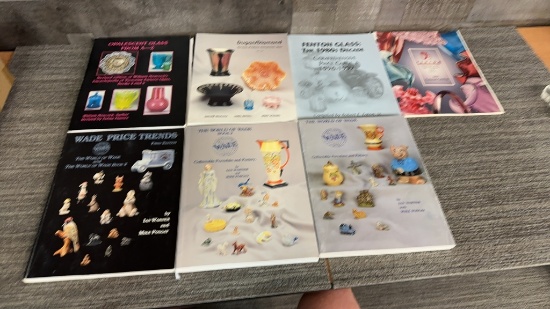 BOOKS ABOUT VINTAGE & ANTIQUE GLASS & PORCELAIN
