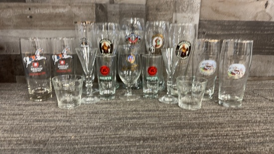 SOUVENIR BEER & COCKTAIL GLASSES