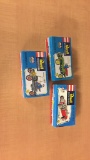 3) REVELL QUICK CONSTRUCTION MODEL KITS