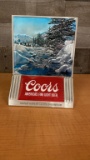 COORS RECYCLED ALUMINUM BAR/COUNTER TOP DISPLAY