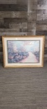 FLORAL WOODLANDS LANDSCAPE PRINT BY D. ROMANALLO