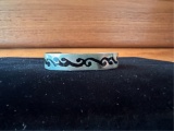 STERLING SILVER TRIBAL CUFF BRACELET 14G