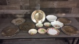 REED & BARTON CHRISTMAS PLATES & MORE DECOR PLATES
