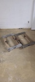 PAIR OF NEW HAVEN MOVING HARDWOOD ANVIL DOLLIES