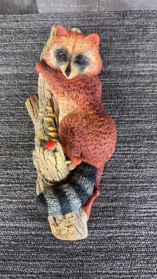 BOSSONS RACCOON CHALKWARE ART