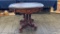 GRANITE TOP PARLOR TABLE.