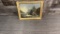 ANTIQUE LANDSCAPE PAINTING ON BOARD