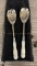 SLAH MOTHER OF PEARL HANDLE SERVING SET