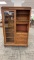 ANTIQUE QUARTER SAWN OAK DISPLAY CABINET