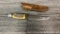 SOLINGEN GERMANY FIXED KNIFE BONE HANDLE & SHEATH