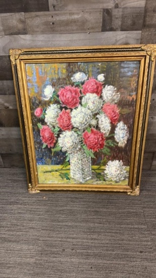 ROSE STILL LIFE PAINTING BY JACK POHR
