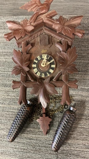 VINTAGE SCHATZ 8-DAY CUCKOO CLOCK