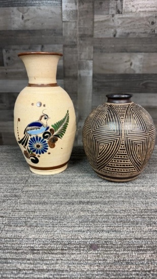 2) MEXICAN POTTERY