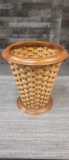 WOOD & CRANE BASKET BY BEREA COLLEGE STUDEN CRAFTS