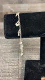 STERLING SILVER BRACELET. 9G