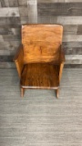 ANTIQUE STADIUM SEAT.