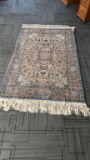 HANGING BLUE CHINESE CARPET